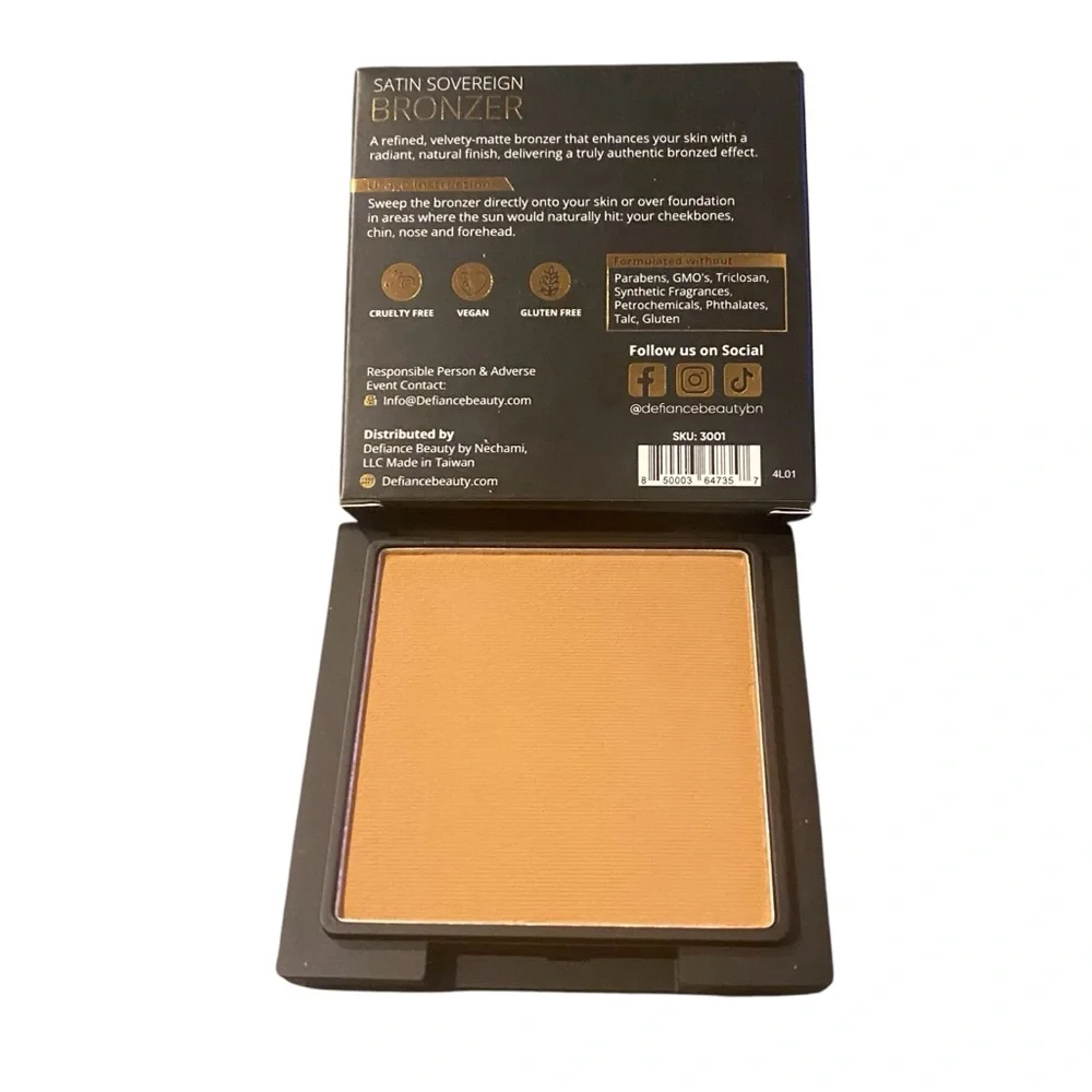 Defiance Beauty Satin Sovereign Bronzer Goddess glow 7.5g